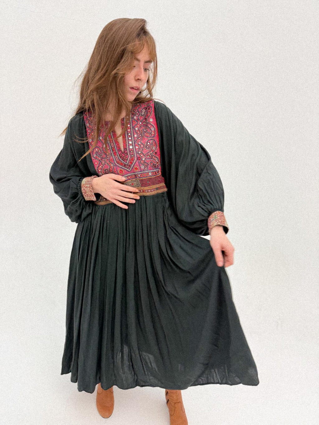 Afghan Embroidered Dress