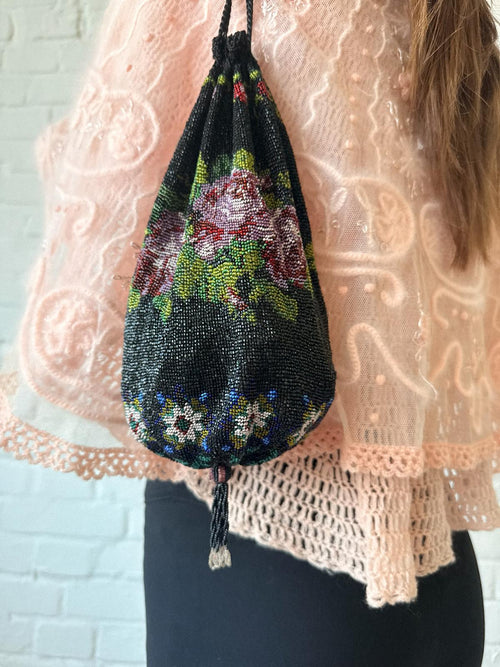 1920s Beaded Pouch