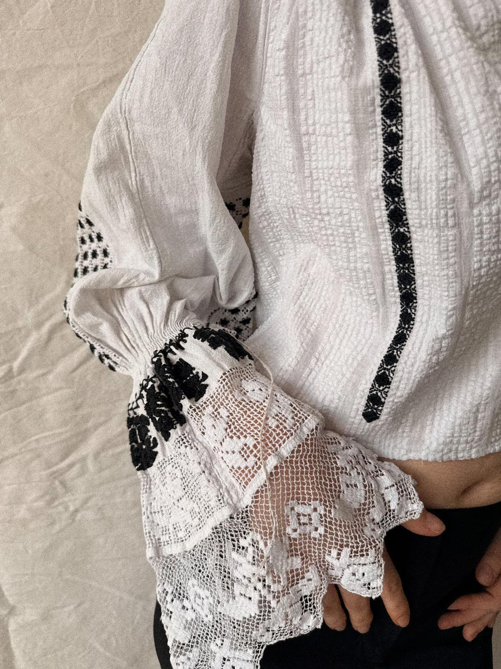 1930s/40s Romanian Traditional Blouse