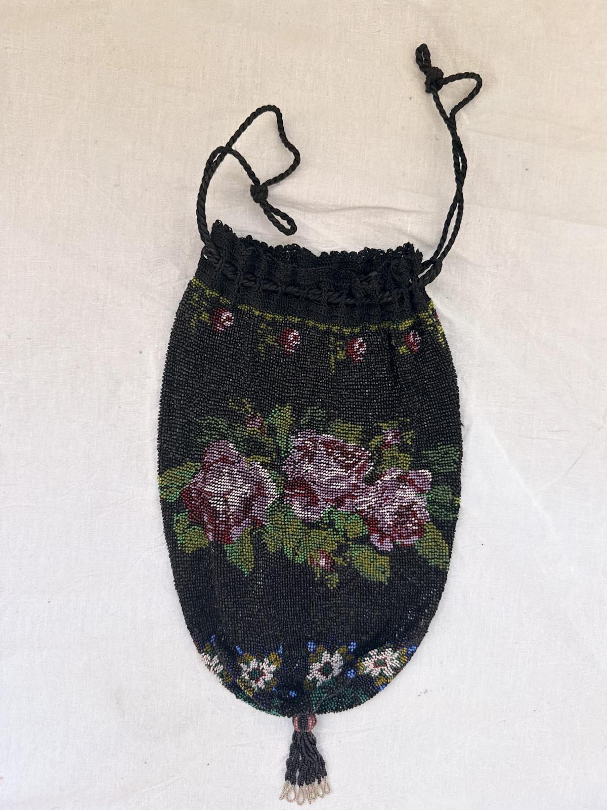 1920s Beaded Pouch
