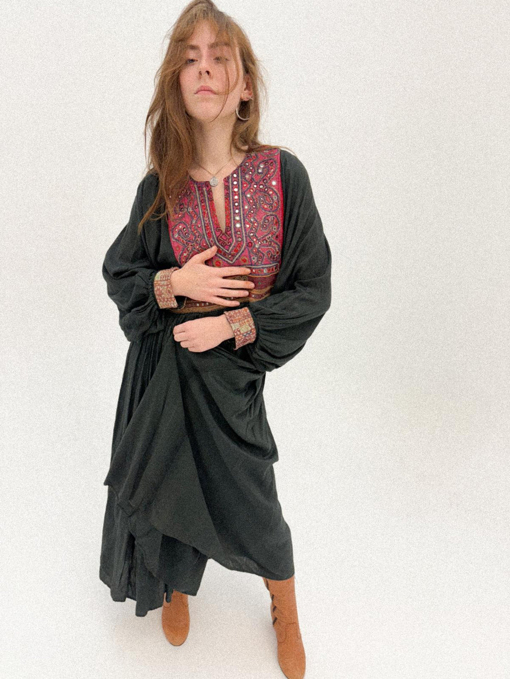 Afghan Embroidered Dress