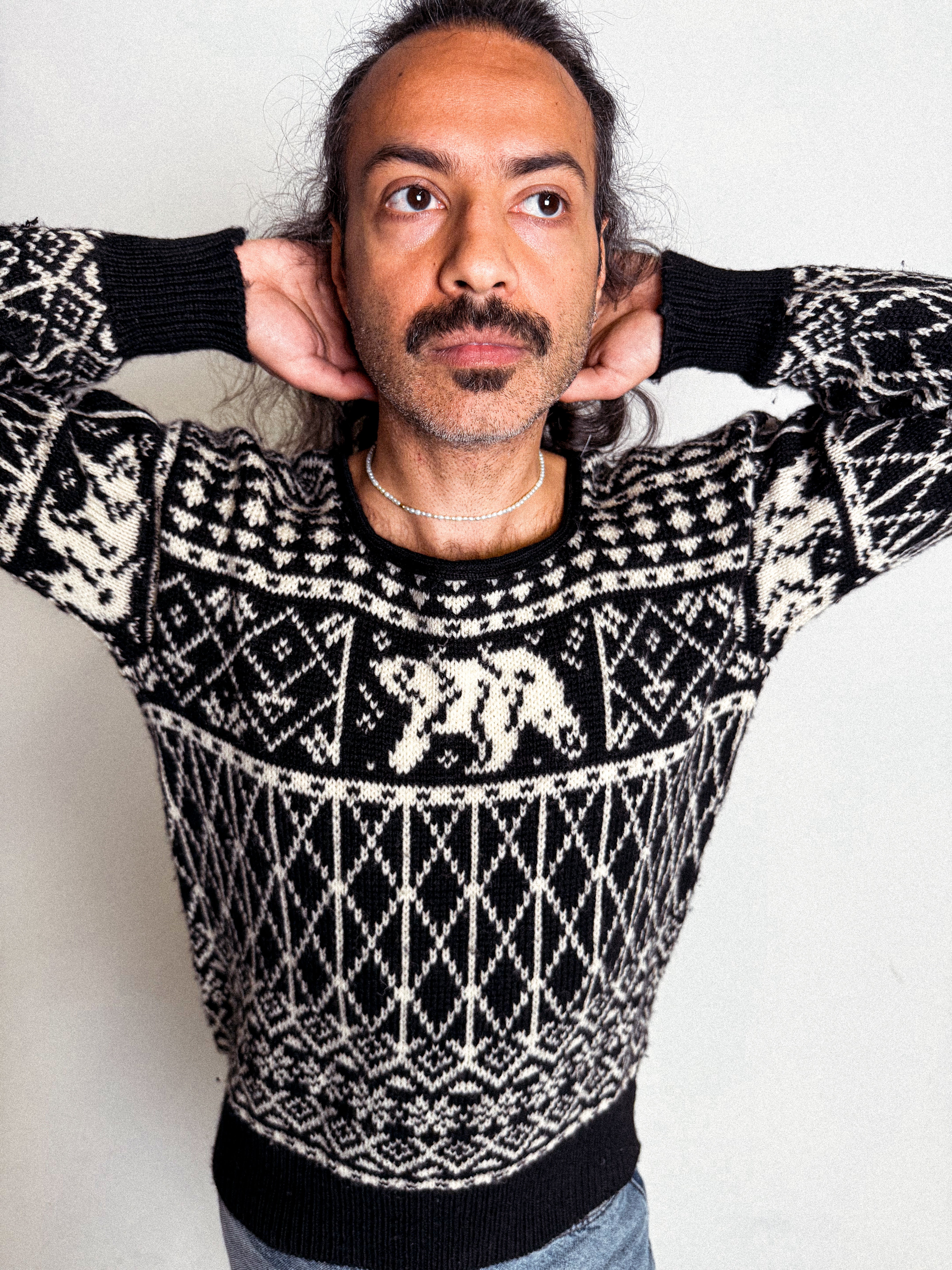 1980s Dale of Norway 100% Wool Sweater with Polar Bear – Sehnsucht