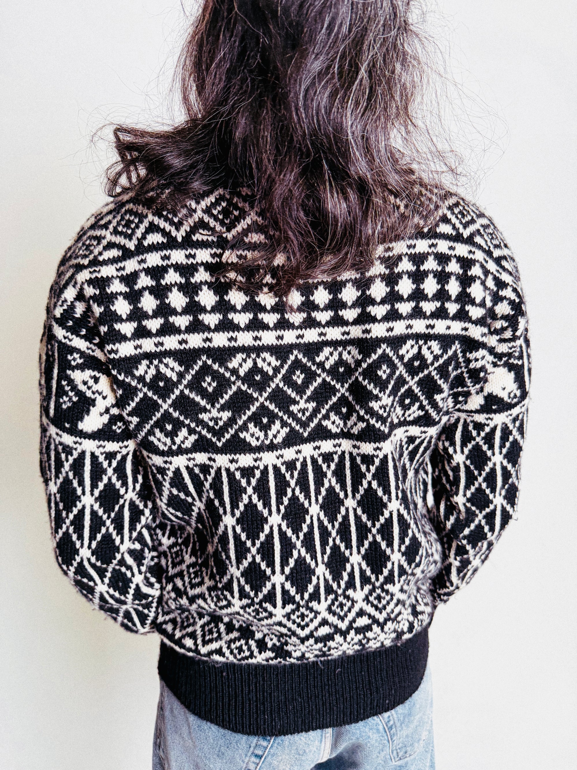 1980s Dale of Norway 100% Wool Sweater with Polar Bear