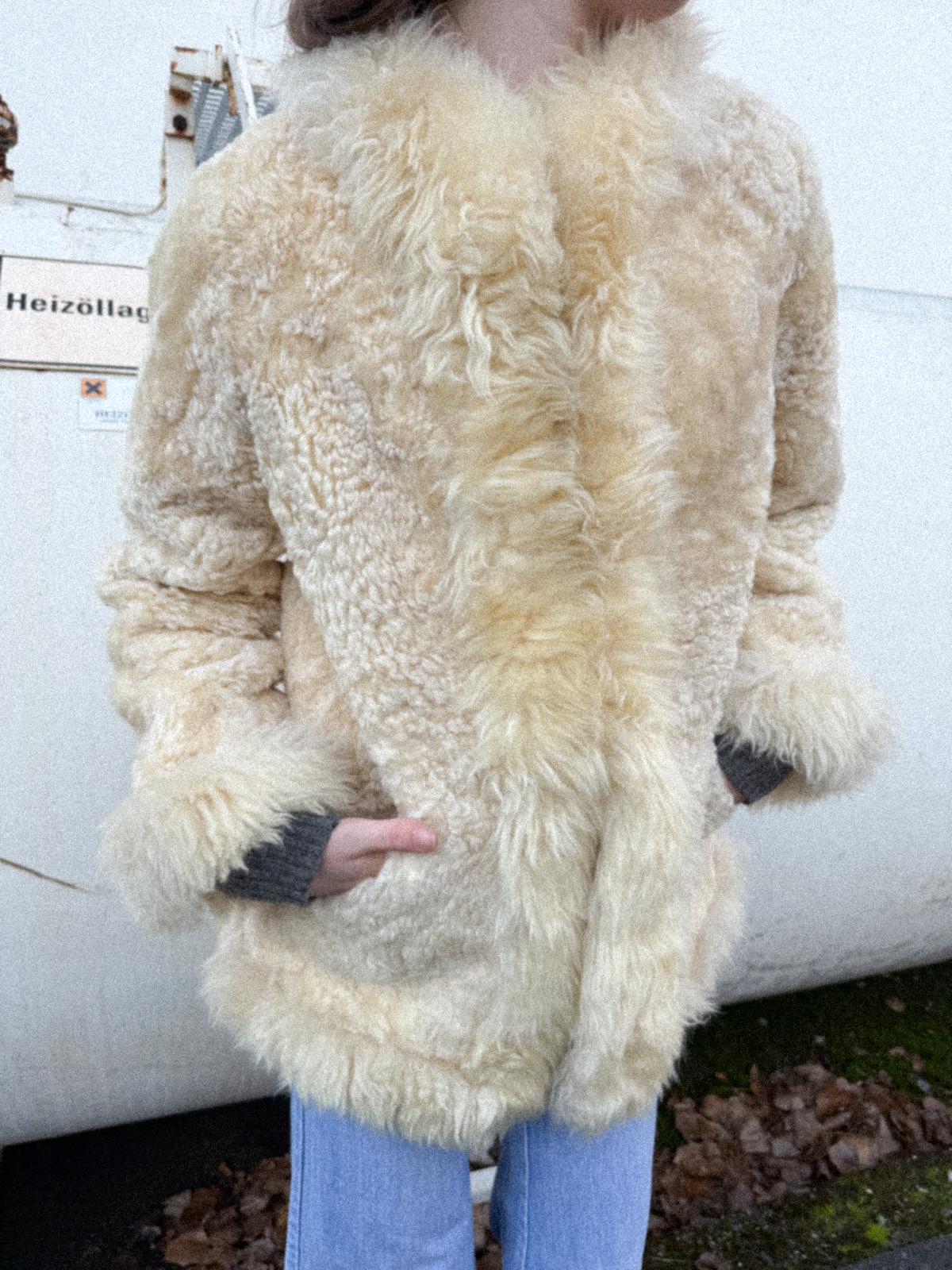1960s/70s New Zealand Sheepskin Penny Lane Coat