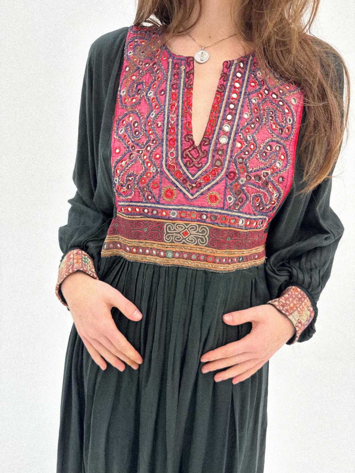 Afghan Embroidered Dress