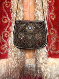 Late 20th Century Indian Zardozi-Style Embroidered Evening Bag