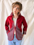 1920s–1930s Indian Cashmere Wool Jacket with Embroidered Trim