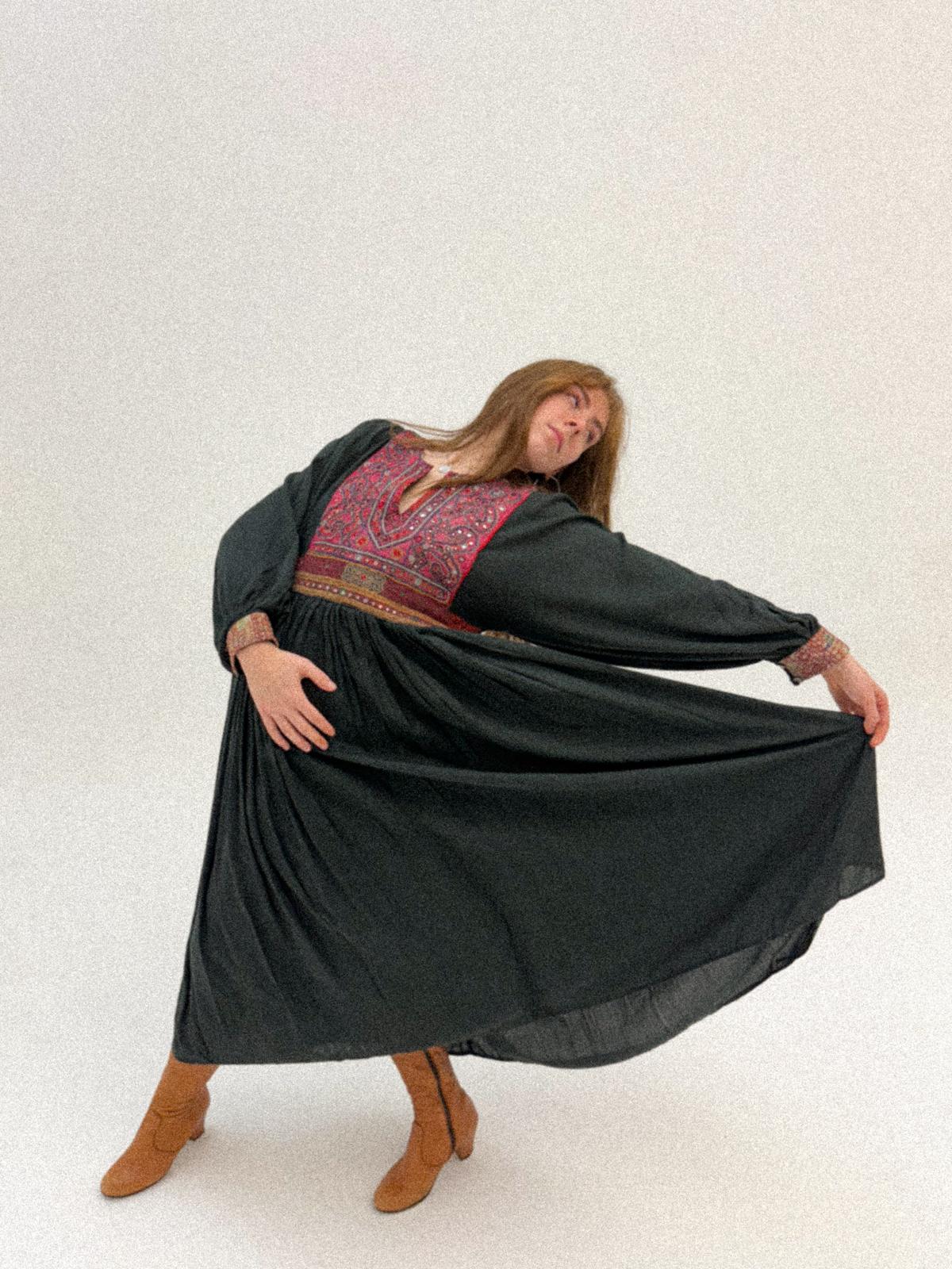 Afghan Embroidered Dress