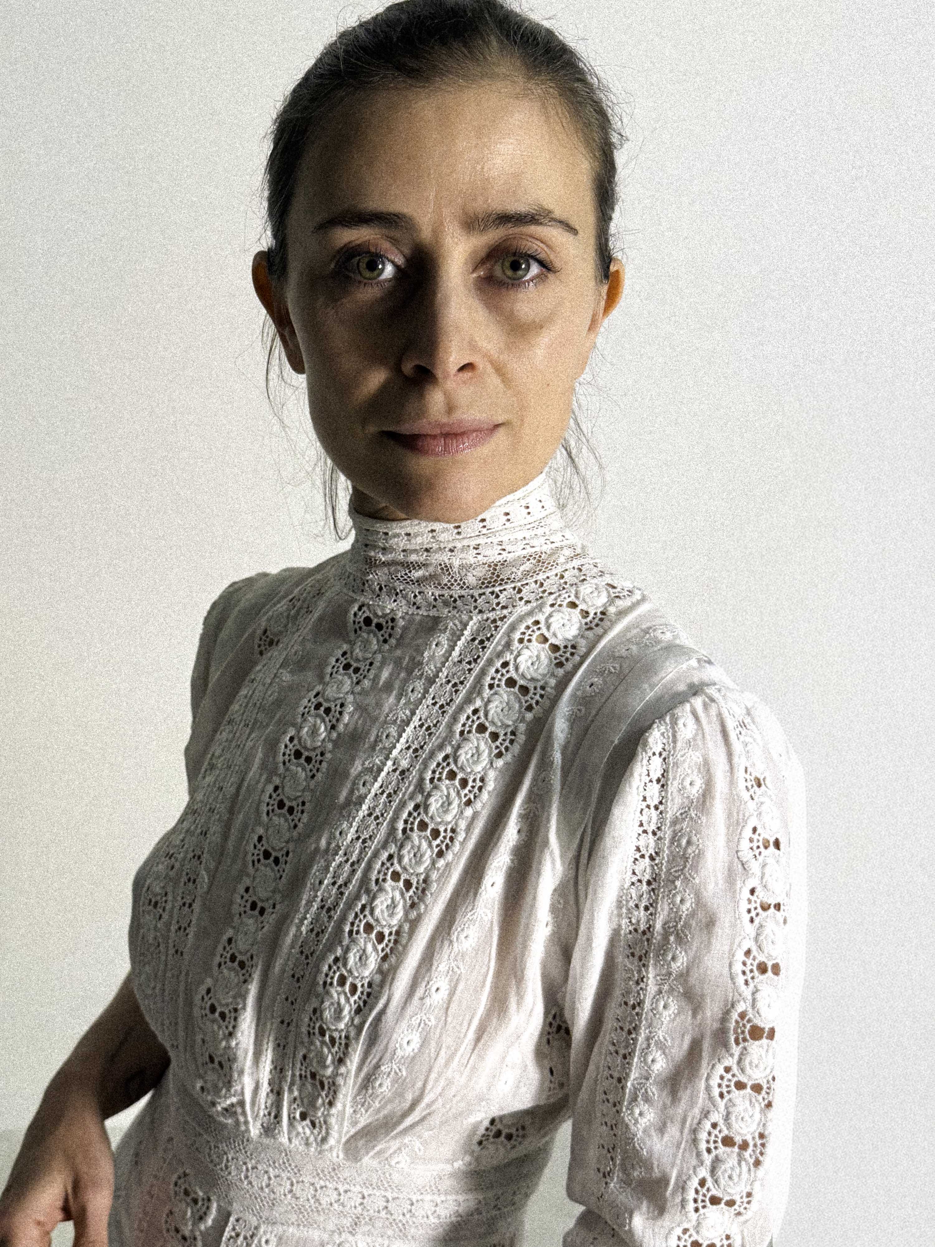Edwardian White Cotton Lace Day Dress c.1905–1912