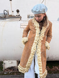 1970s Sheepskin Afghan Coat