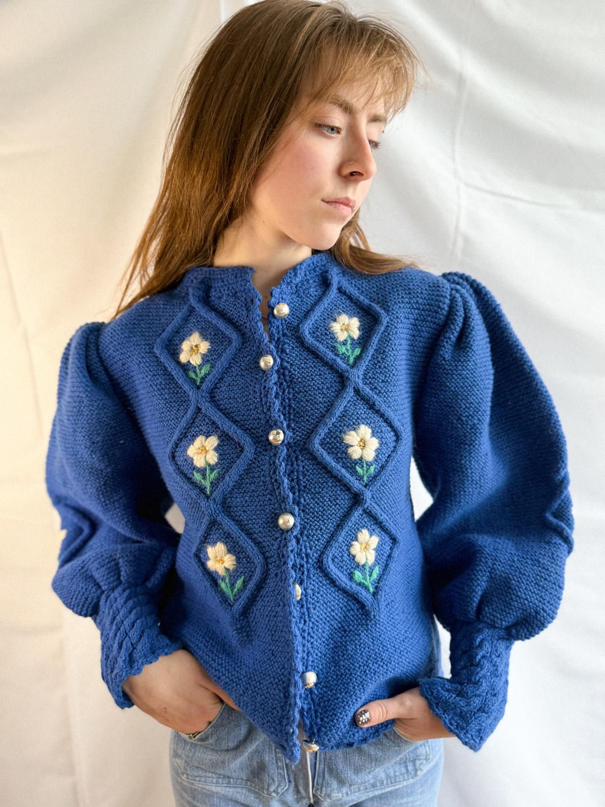 1970s Pure Wool Cardigan
