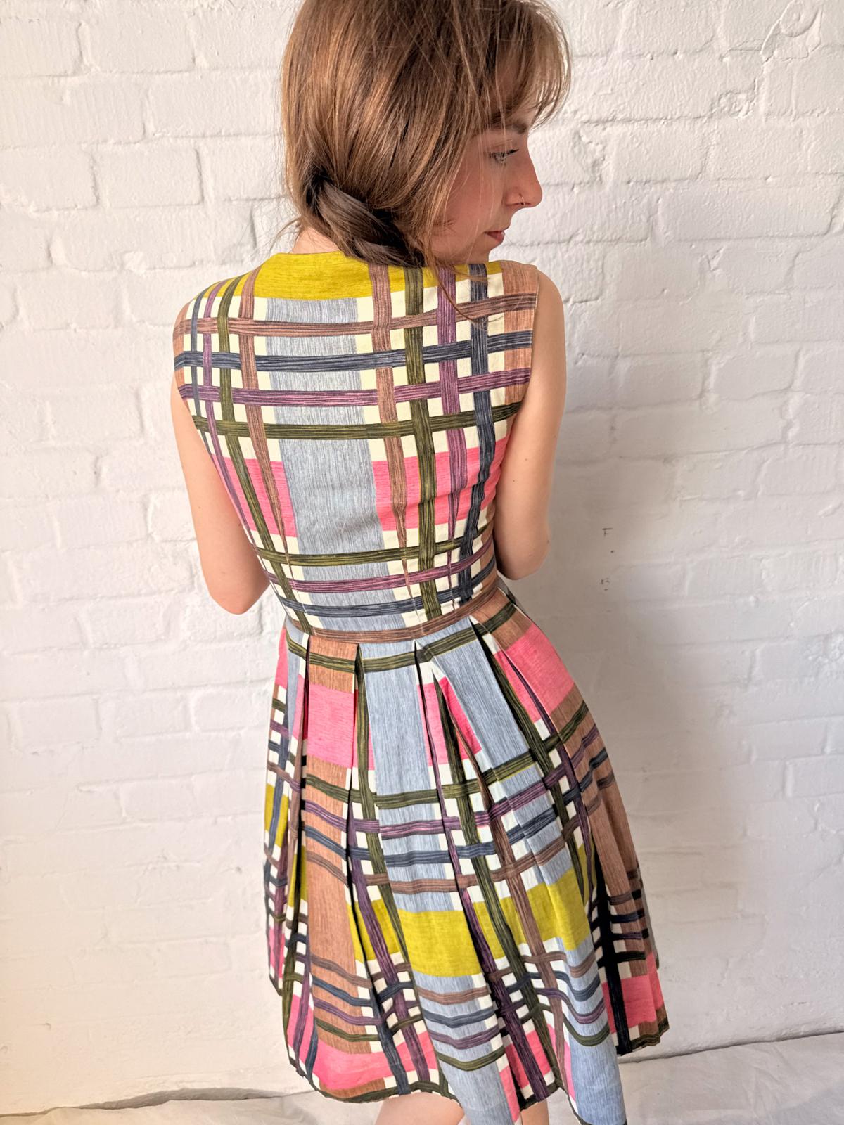 Early 1960s French Riviera Cotton Sundress | Brigitte Bardot Style