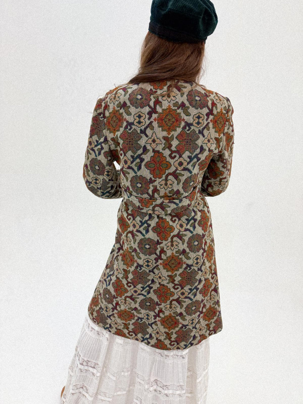 1960s Tapestry Double-breasted Coat