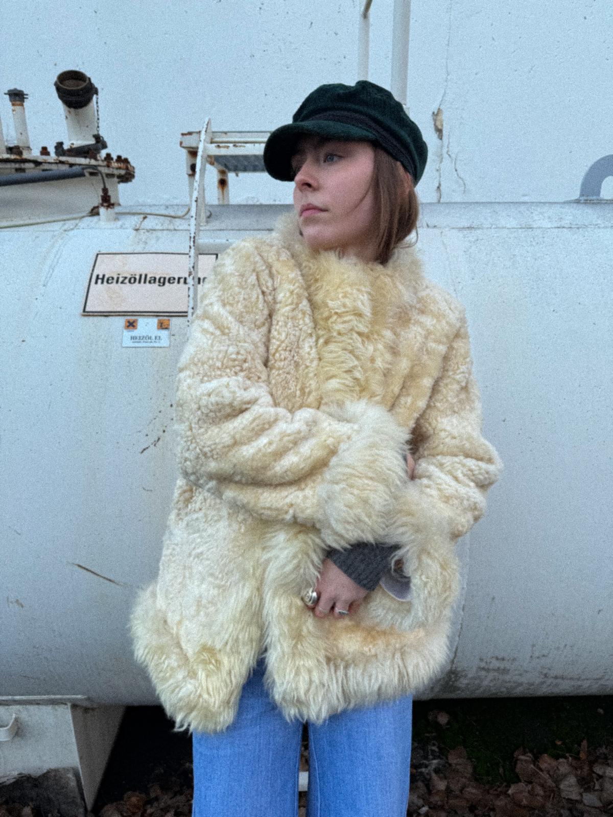 1960s/70s New Zealand Sheepskin Penny Lane Coat