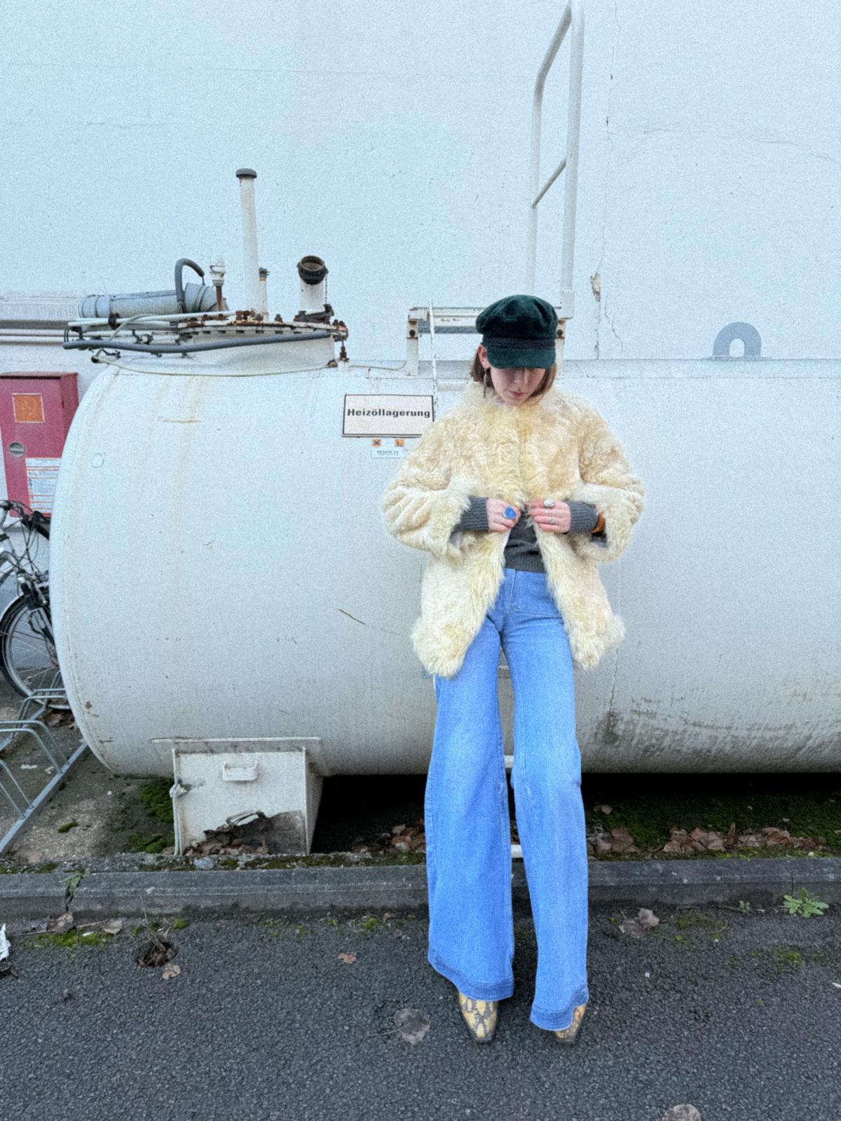 1960s/70s New Zealand Sheepskin Penny Lane Coat