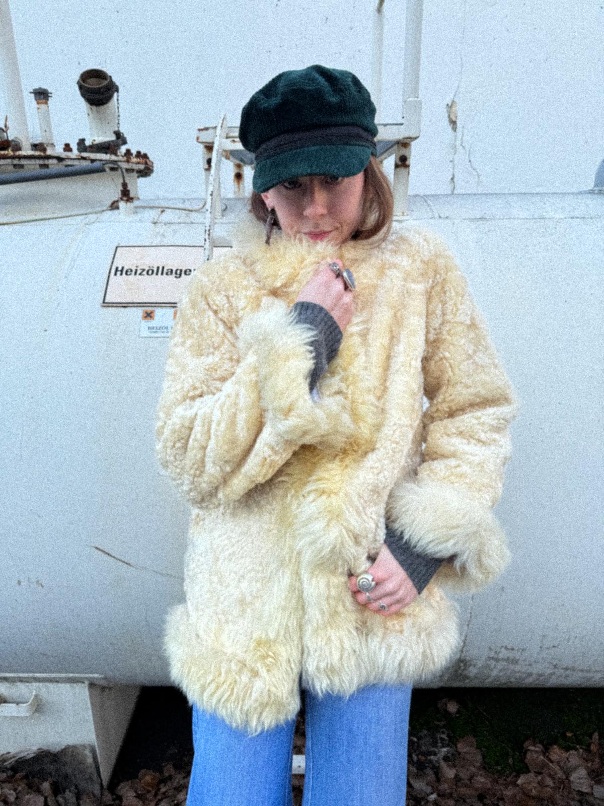 1960s/70s New Zealand Sheepskin Penny Lane Coat