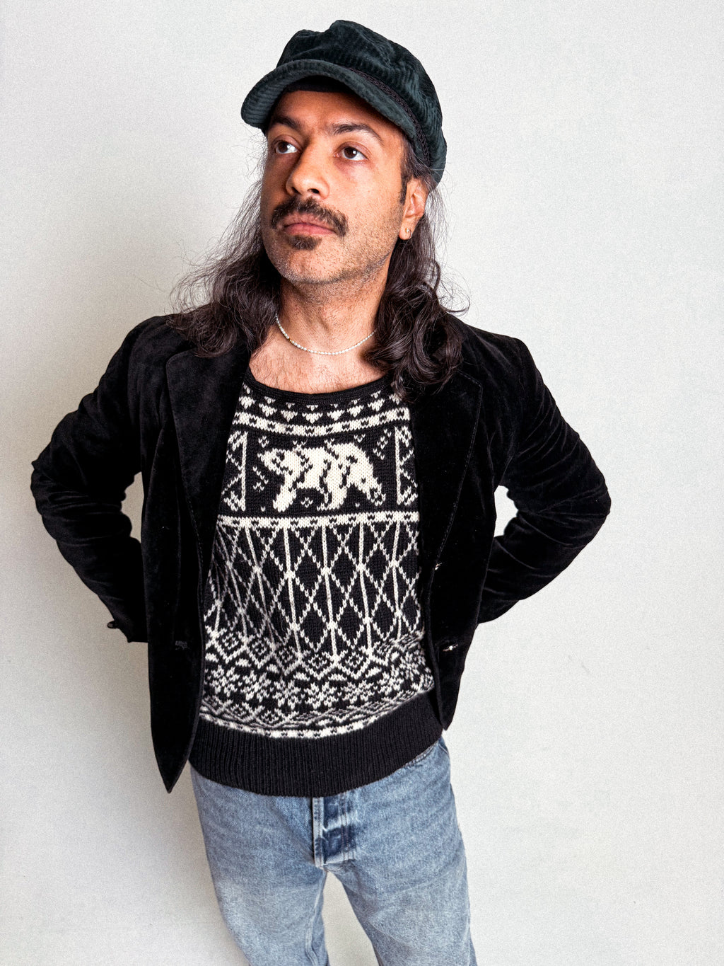 Dale of Norway Pullover aus 100% Wolle mit Eisbärenmotiv