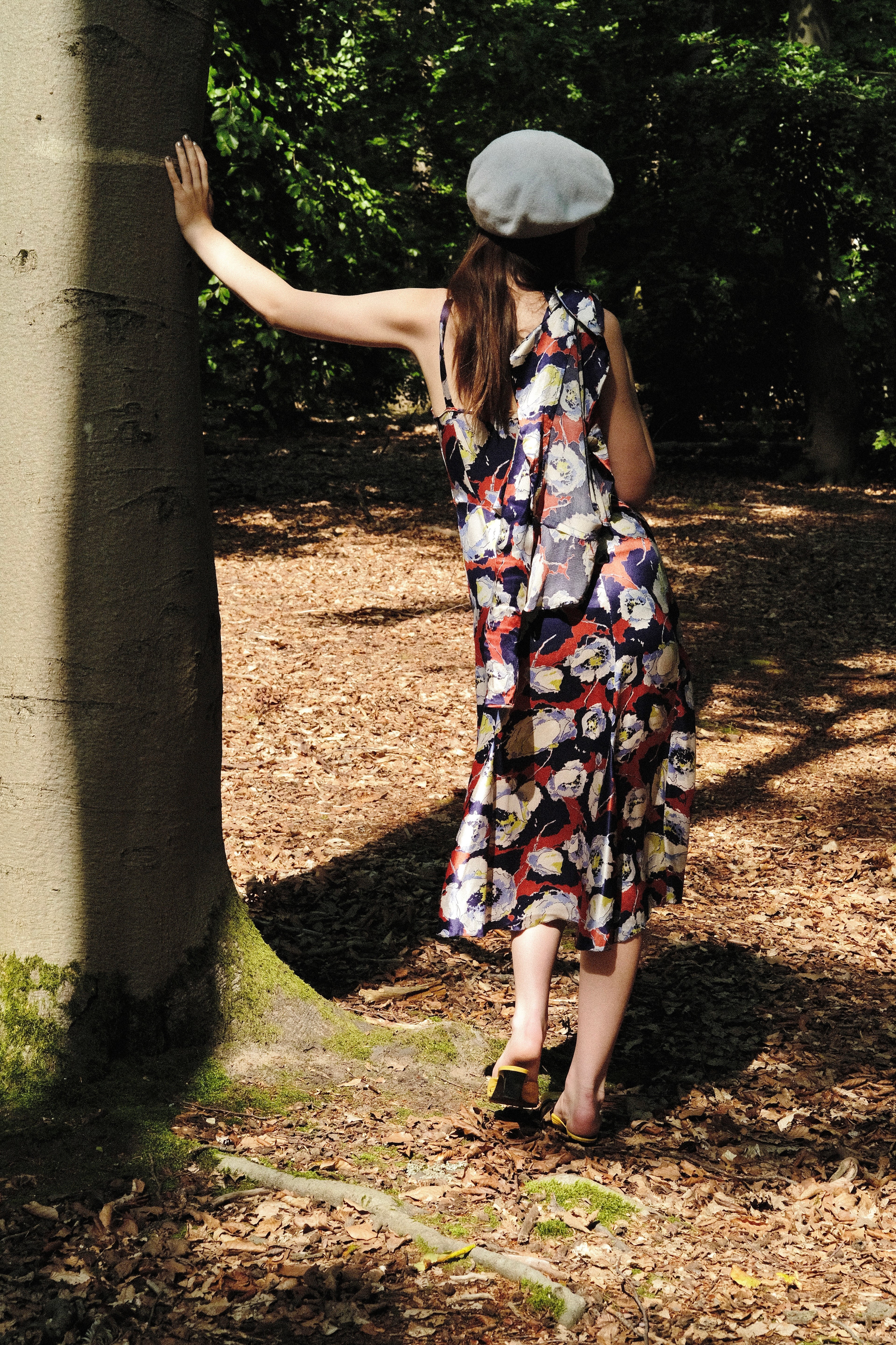 1930s Liquid Silk Floral Two-Piece