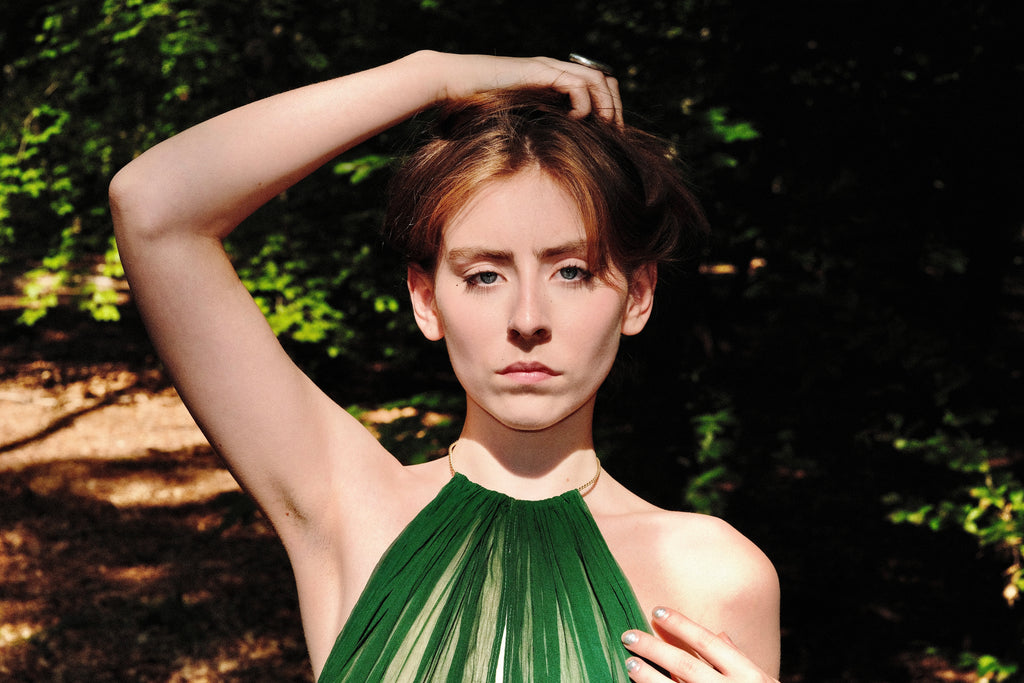 Bespoke 70s does 30s Sheer Studded Gown