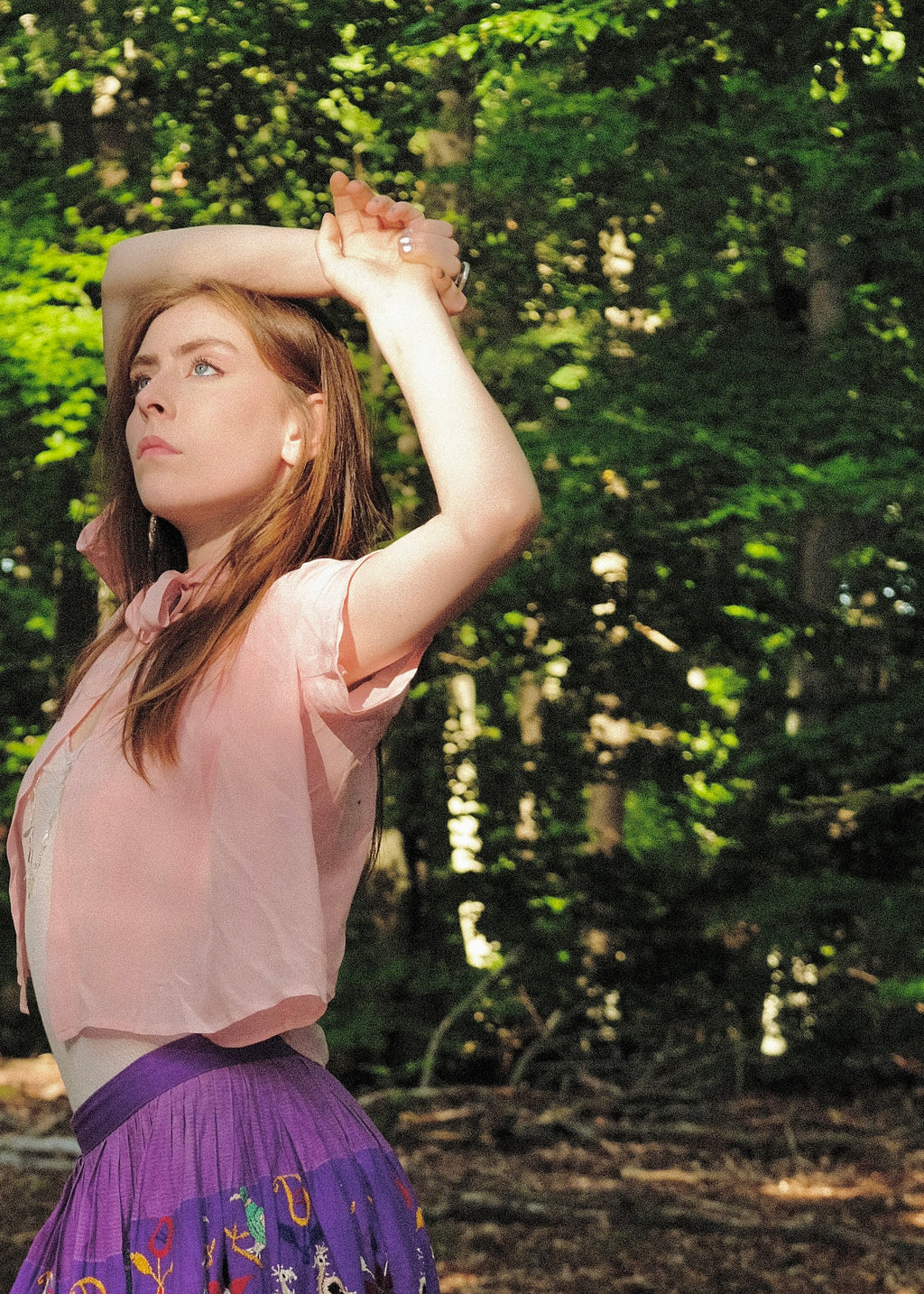 1930s Silk Bedjacket