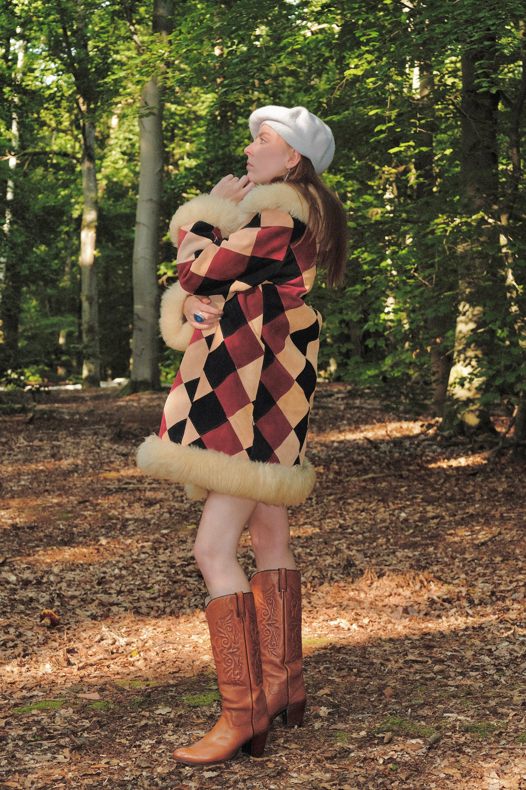 1960s Harlequin Penny Lane Coat