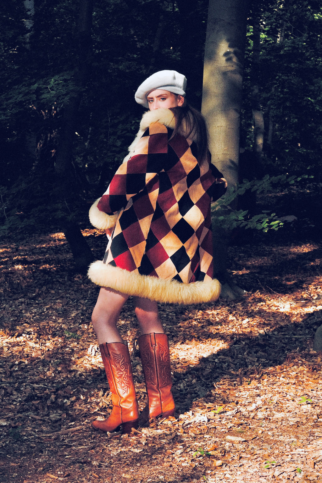 1960s Harlequin Penny Lane Coat