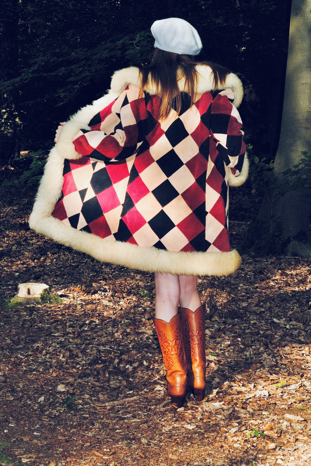 1960s Harlequin Penny Lane Coat