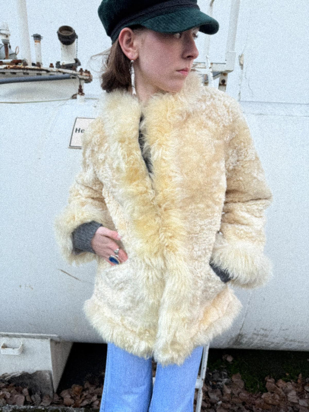 1960s/70s New Zealand Sheepskin Penny Lane Coat