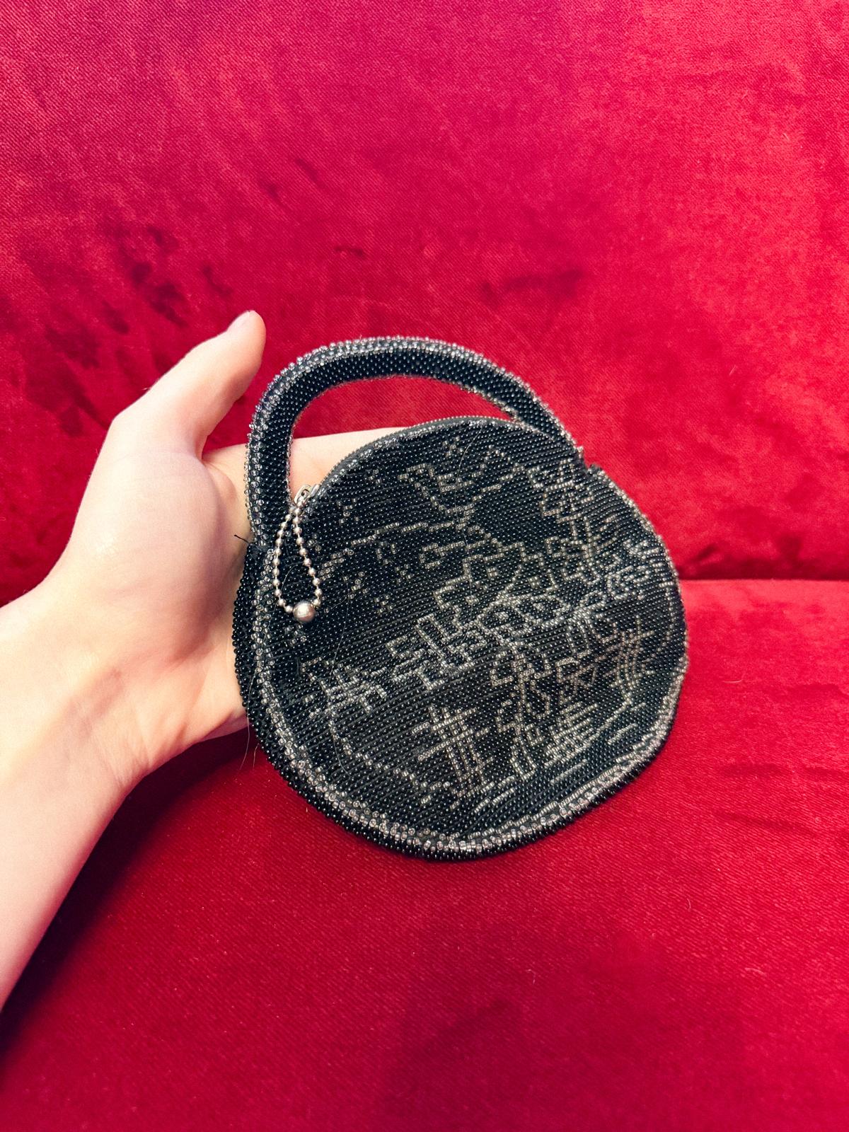 Vintage 1930s-40s Czech Chrystal Beaded Bag