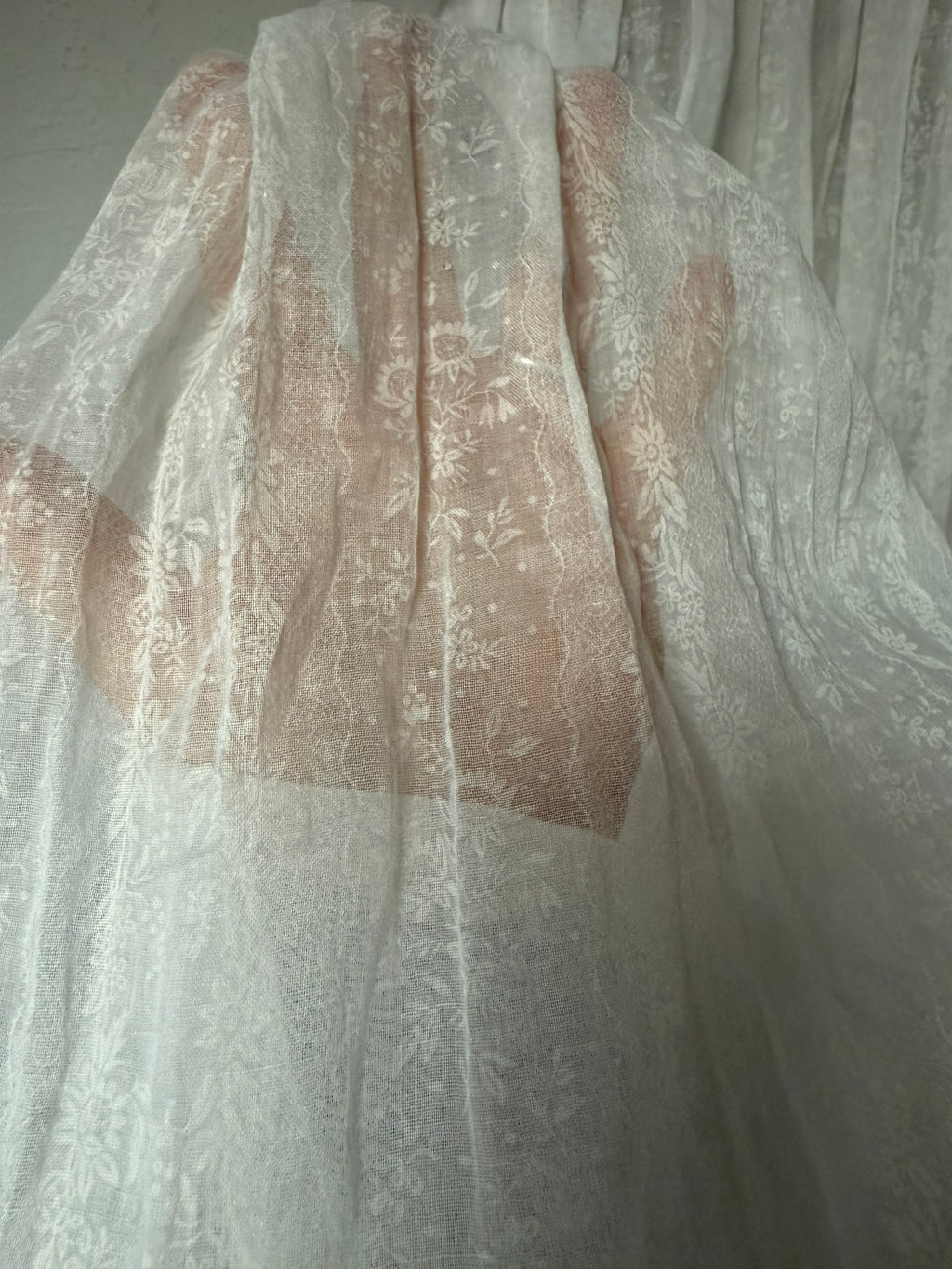 1930s Sheer Cotton Lawn Dress