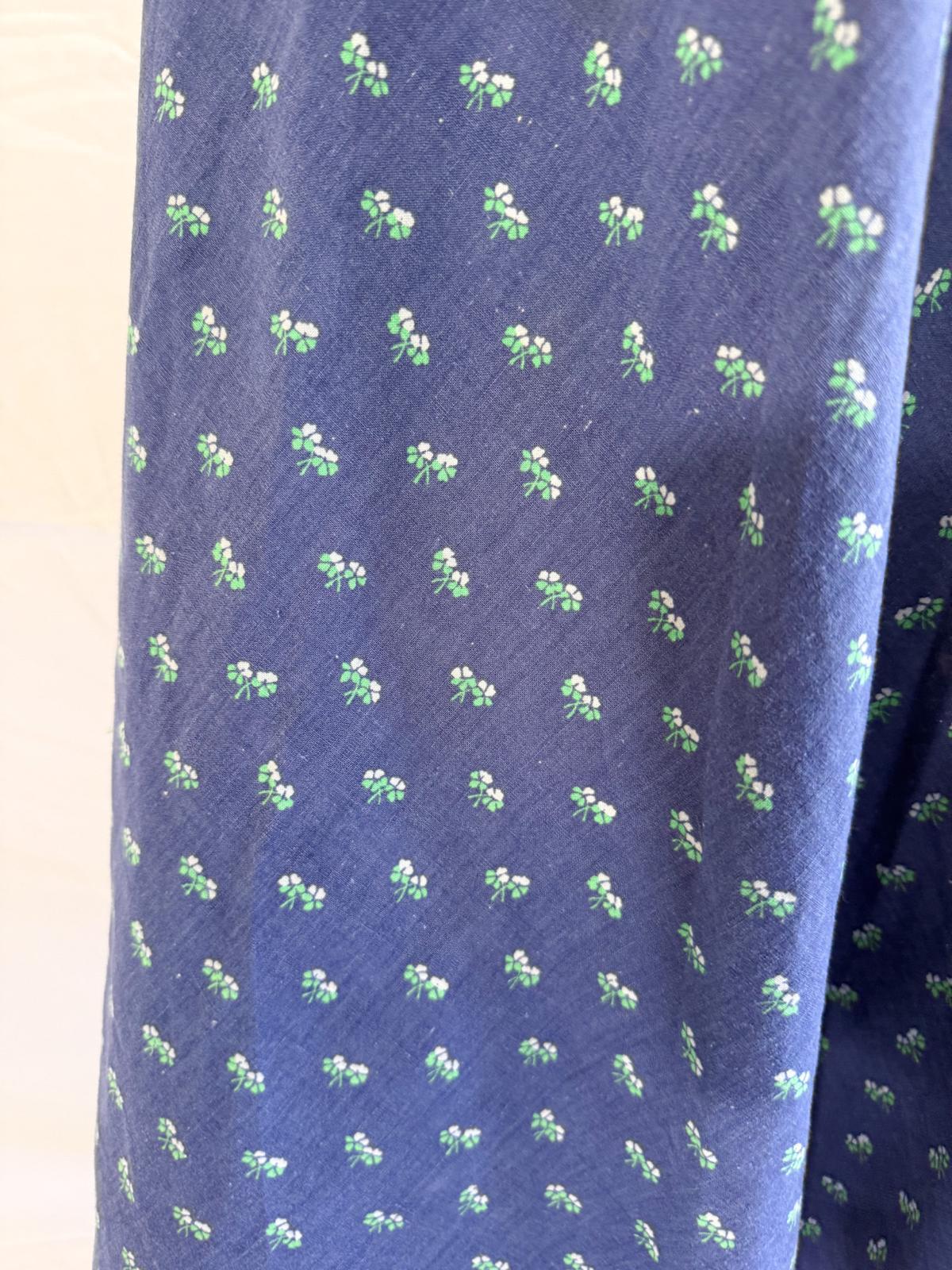1970s Laura Ashley Cotton Summer Dress