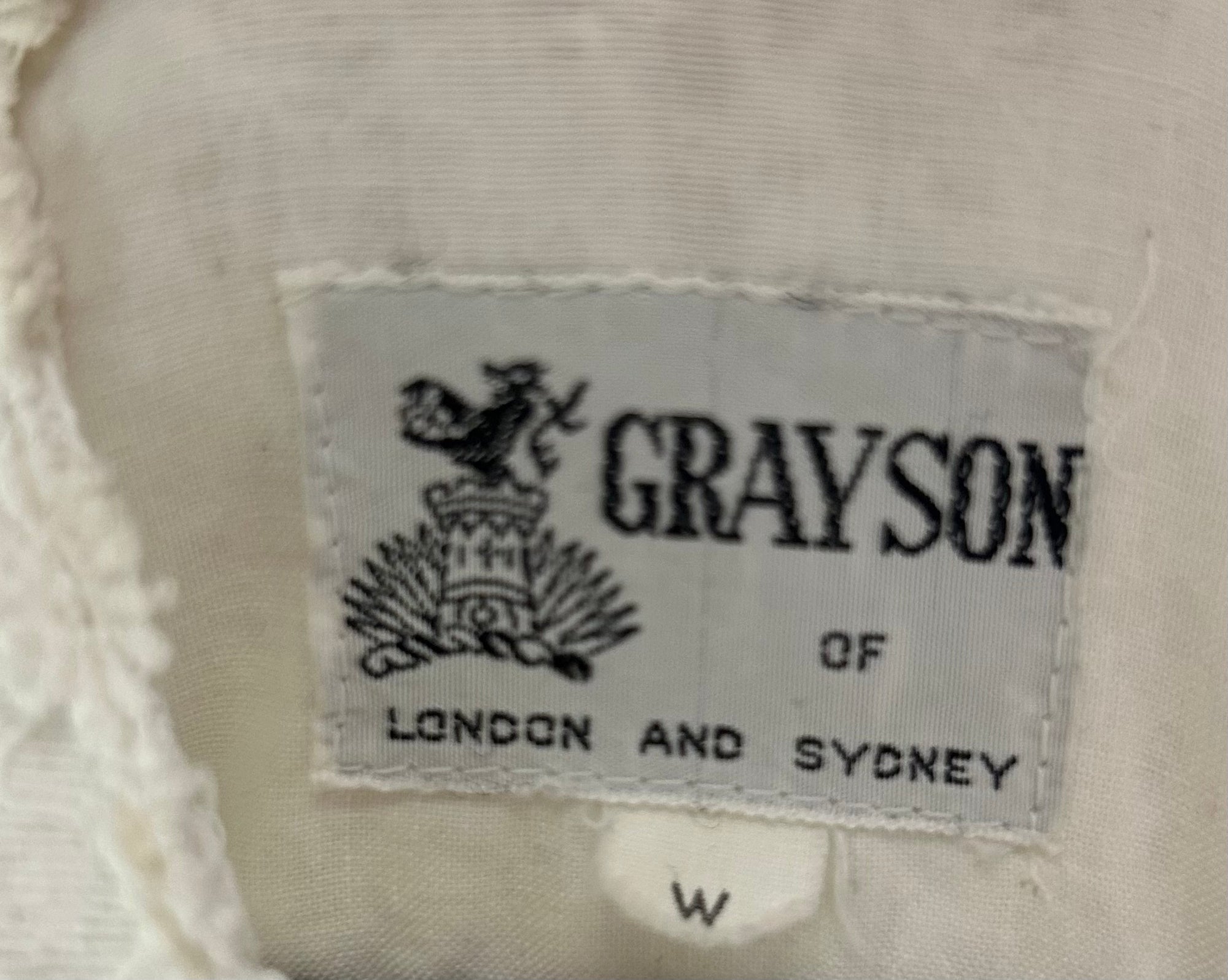 1960s White Lace Mini dress with Daisy Trimmings