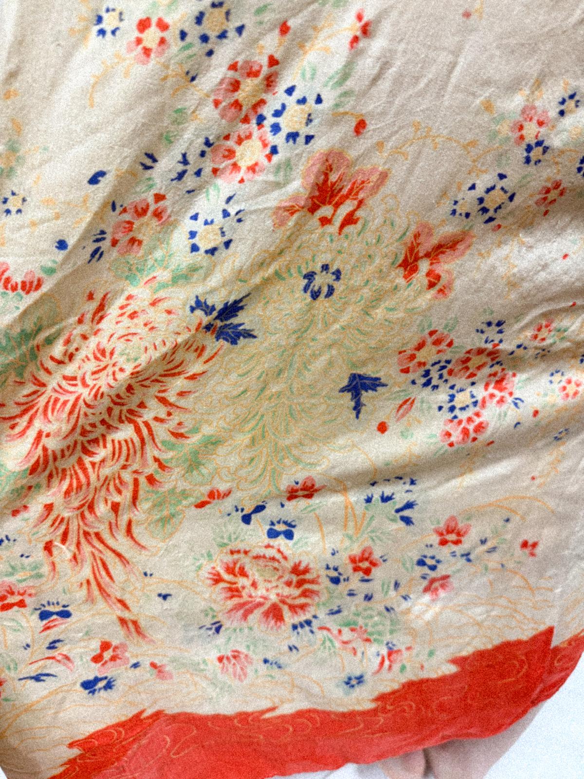 1920s Ponge Silk Kimono
