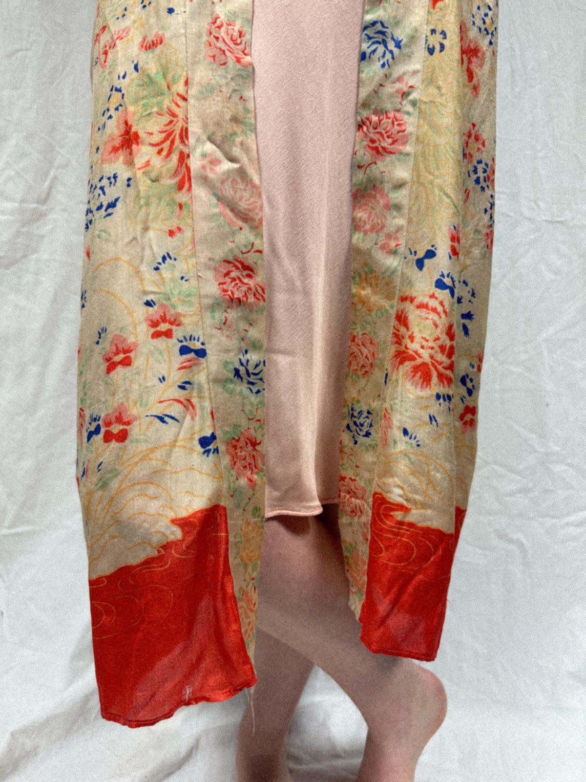 1920s Ponge Silk Kimono
