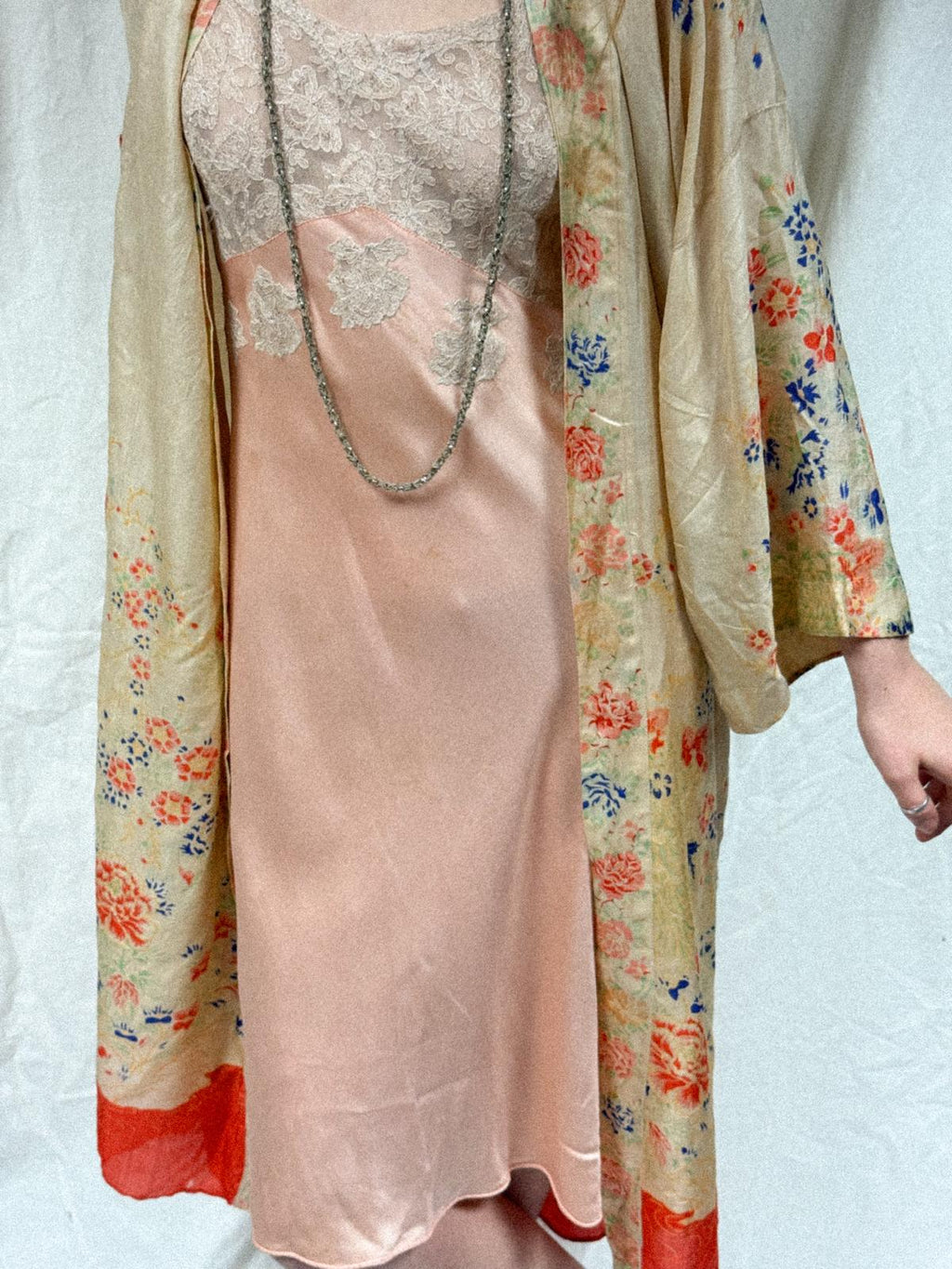 1920s Ponge Silk Kimono