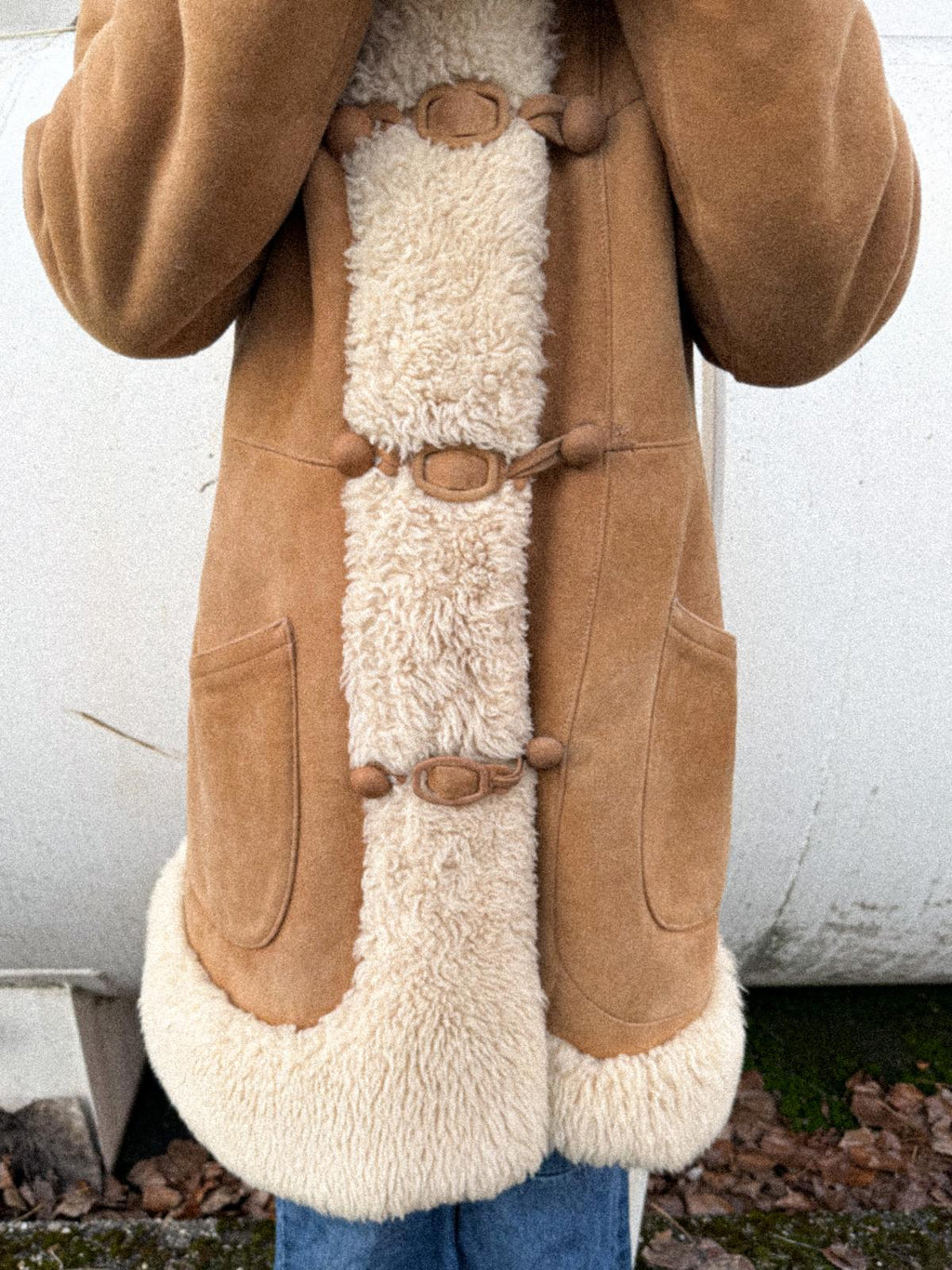 1970s Suede & Shearling Princess Coat – Penny Lane Style