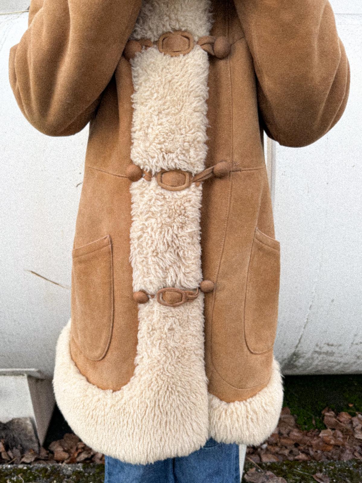 1970s Suede & Shearling Princess Coat – Penny Lane Style