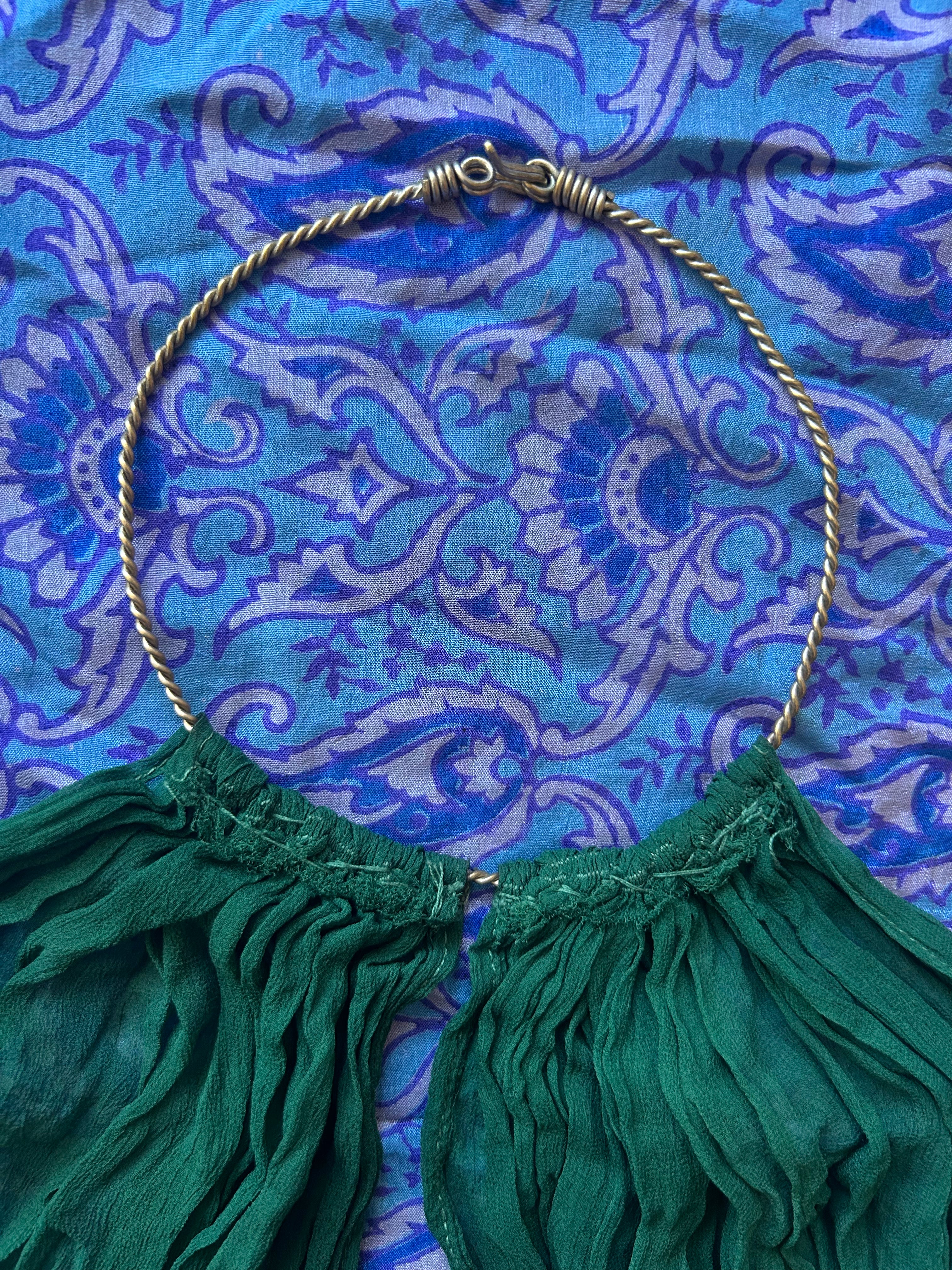 Bespoke 70s does 30s Sheer Studded Gown