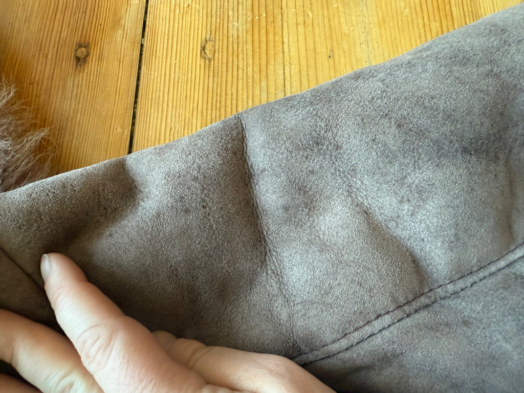 1970s Hooded Shearling Coat in Soft Chestnut / Mushroom Brown – Plush, Cuddly &amp; Exceptionally Warm
