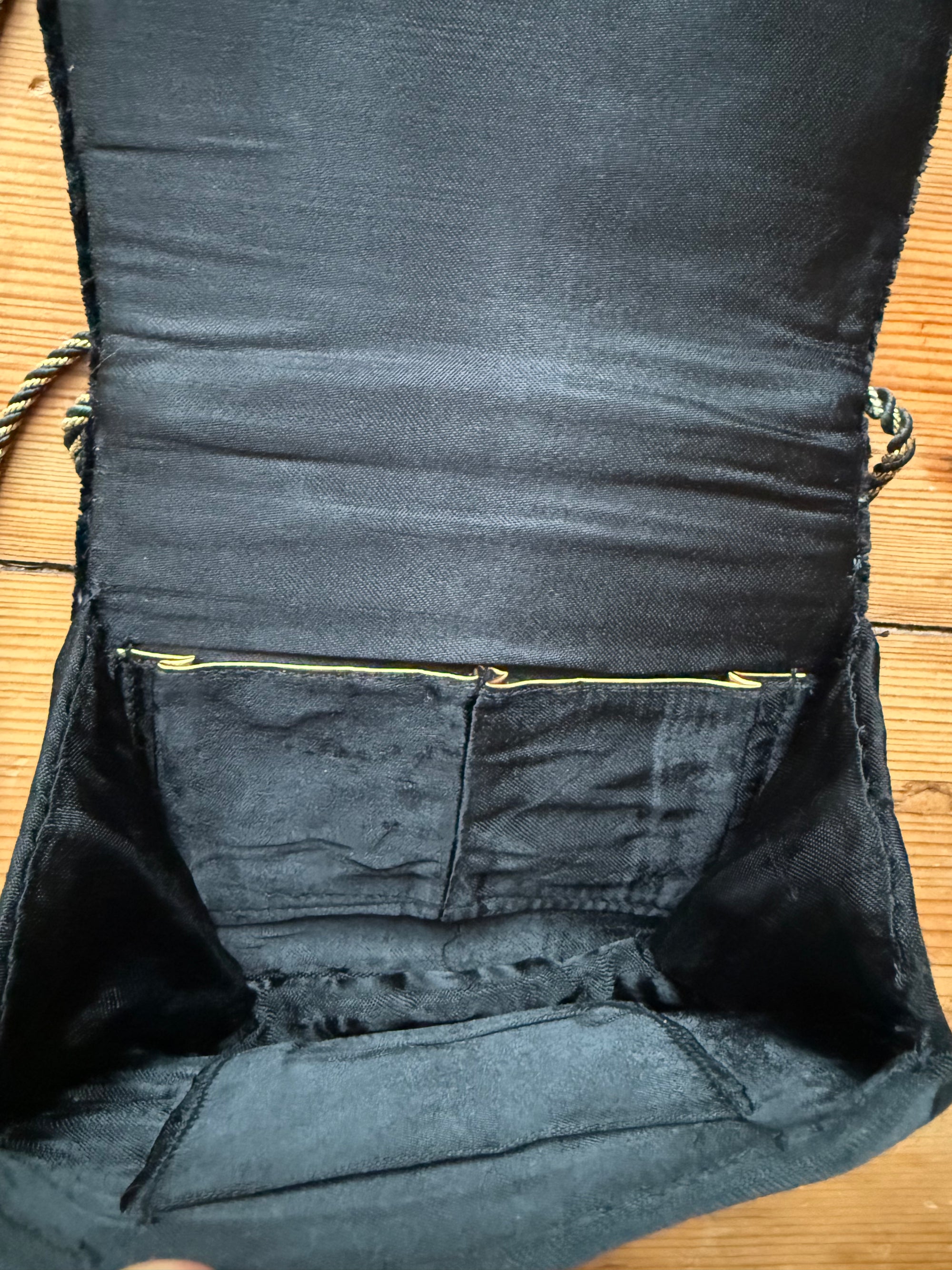 Late 20th Century Indian Zardozi-Style Embroidered Evening Bag