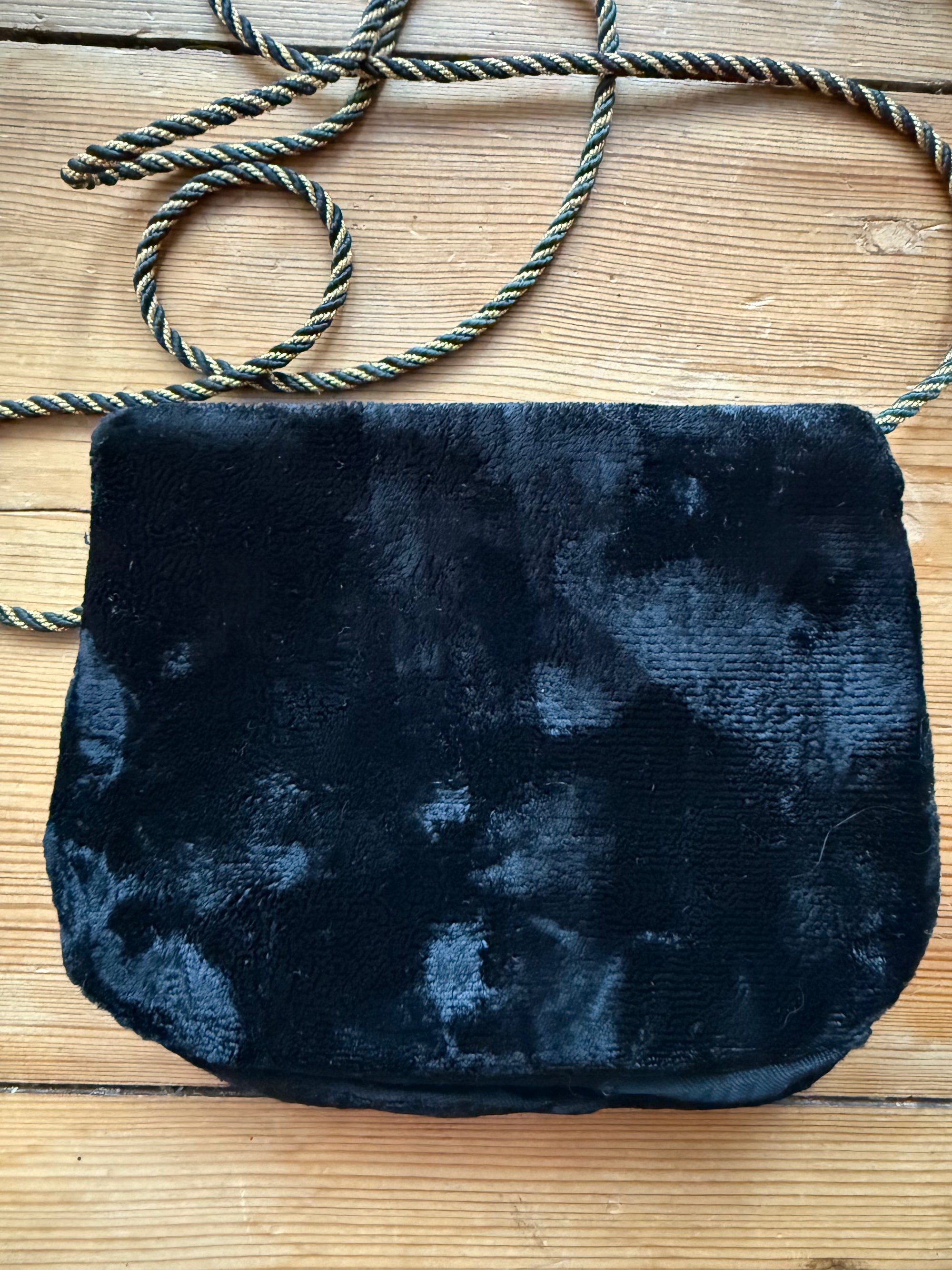 Late 20th Century Indian Zardozi-Style Embroidered Evening Bag