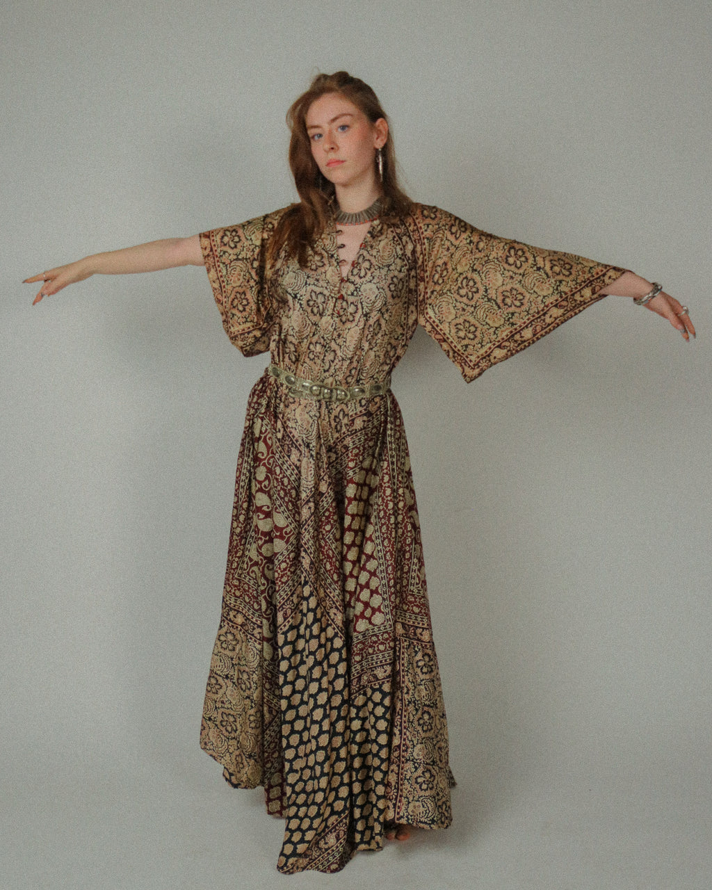 1970er Jahre – Seidenkaftan von Adini
