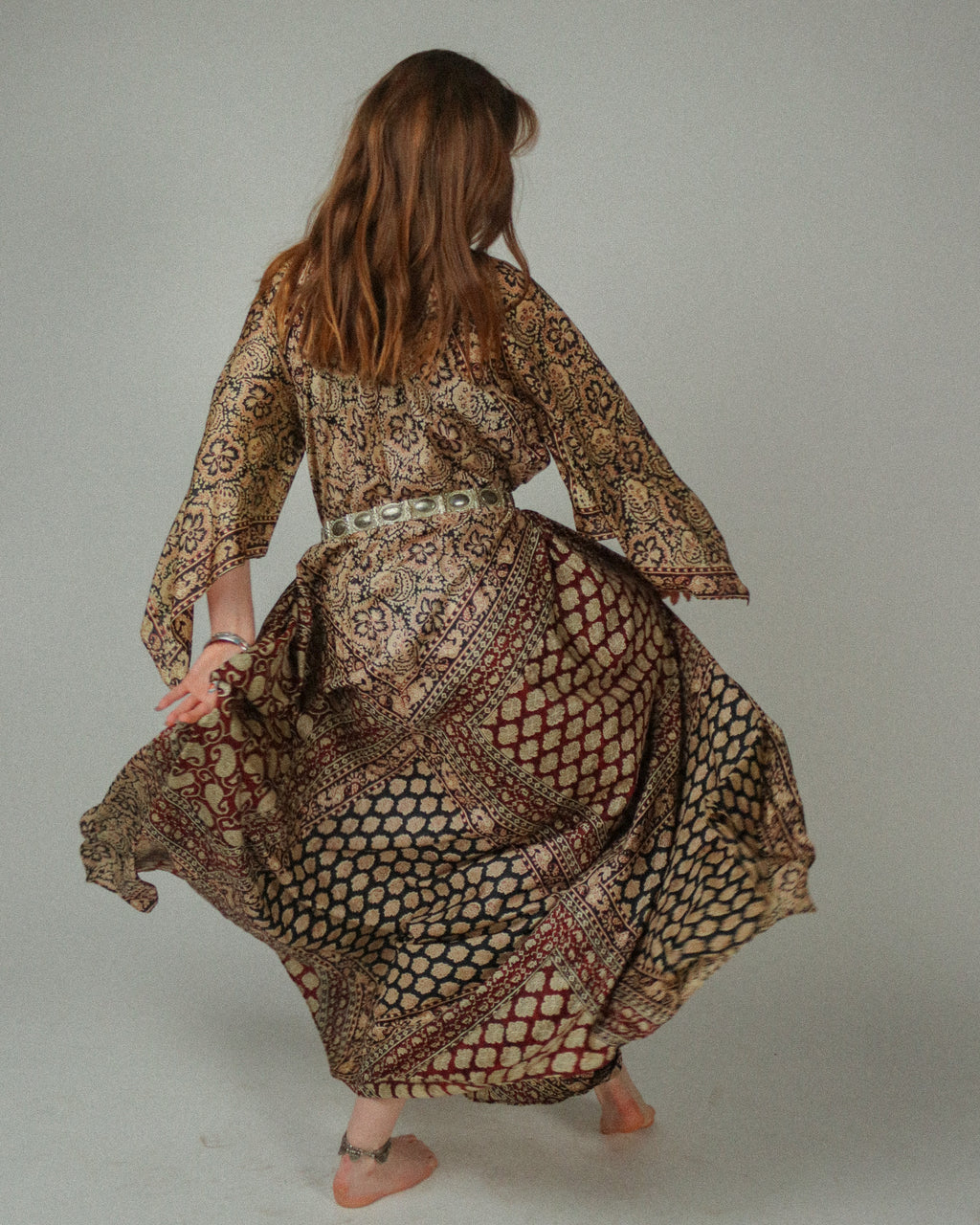 1970er Jahre – Seidenkaftan von Adini