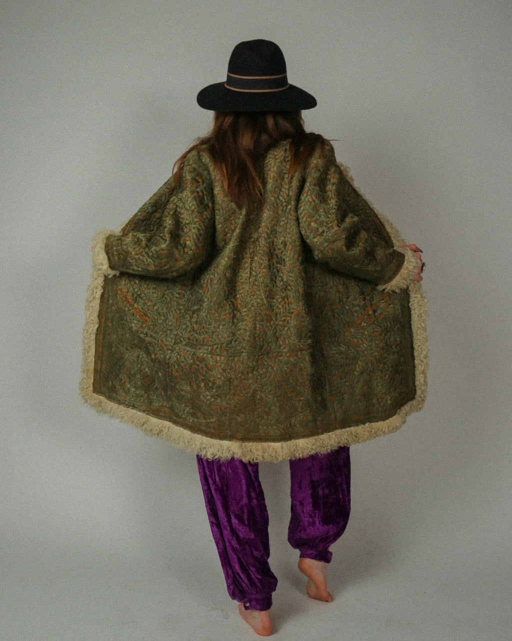 1960s Heavily Embroidered Afghan Coat