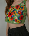 Antique Eastern European Embroidered Bodice