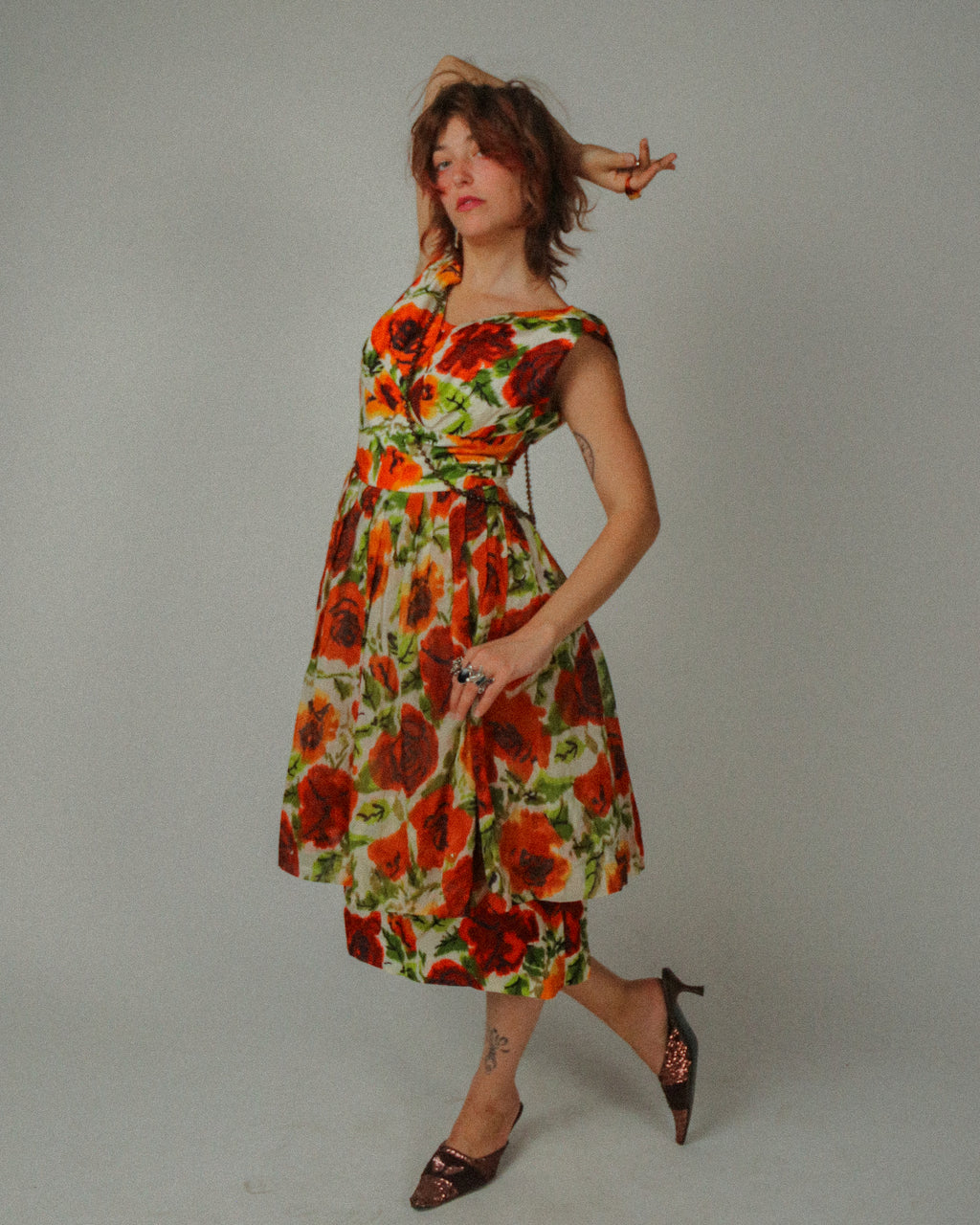 1950s Alix of Miami Cocktail Dress