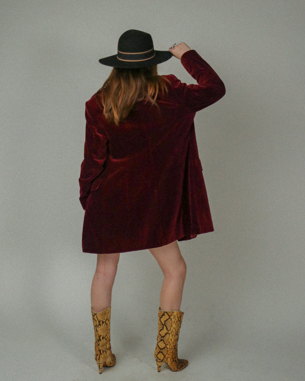 80s/90s BIBA Velvet Suit