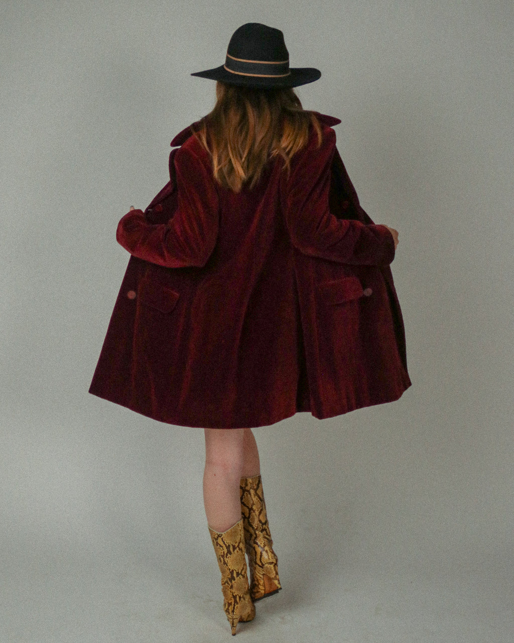 80s/90s BIBA Velvet Suit