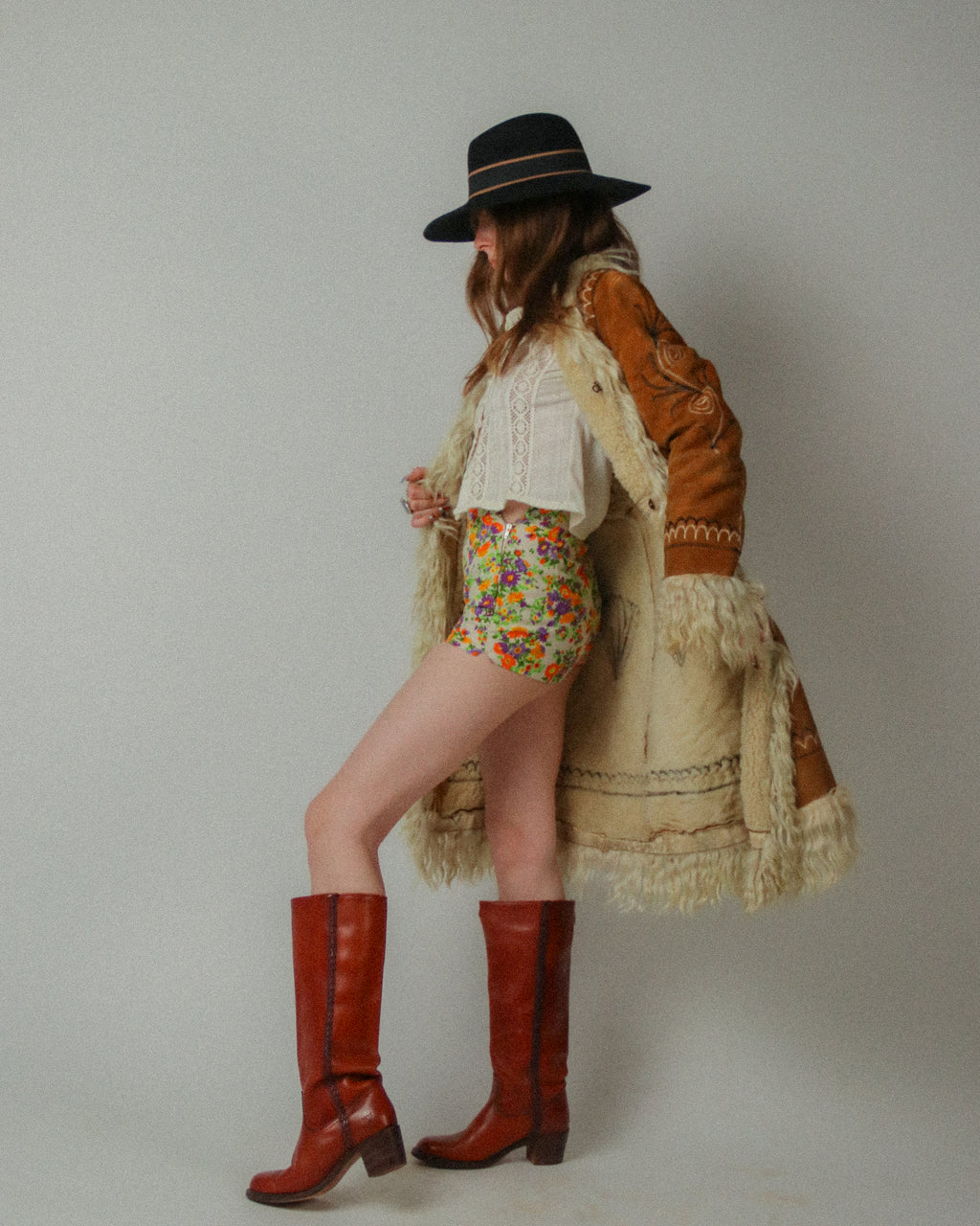 1970s Penny Lane Afghan Coat