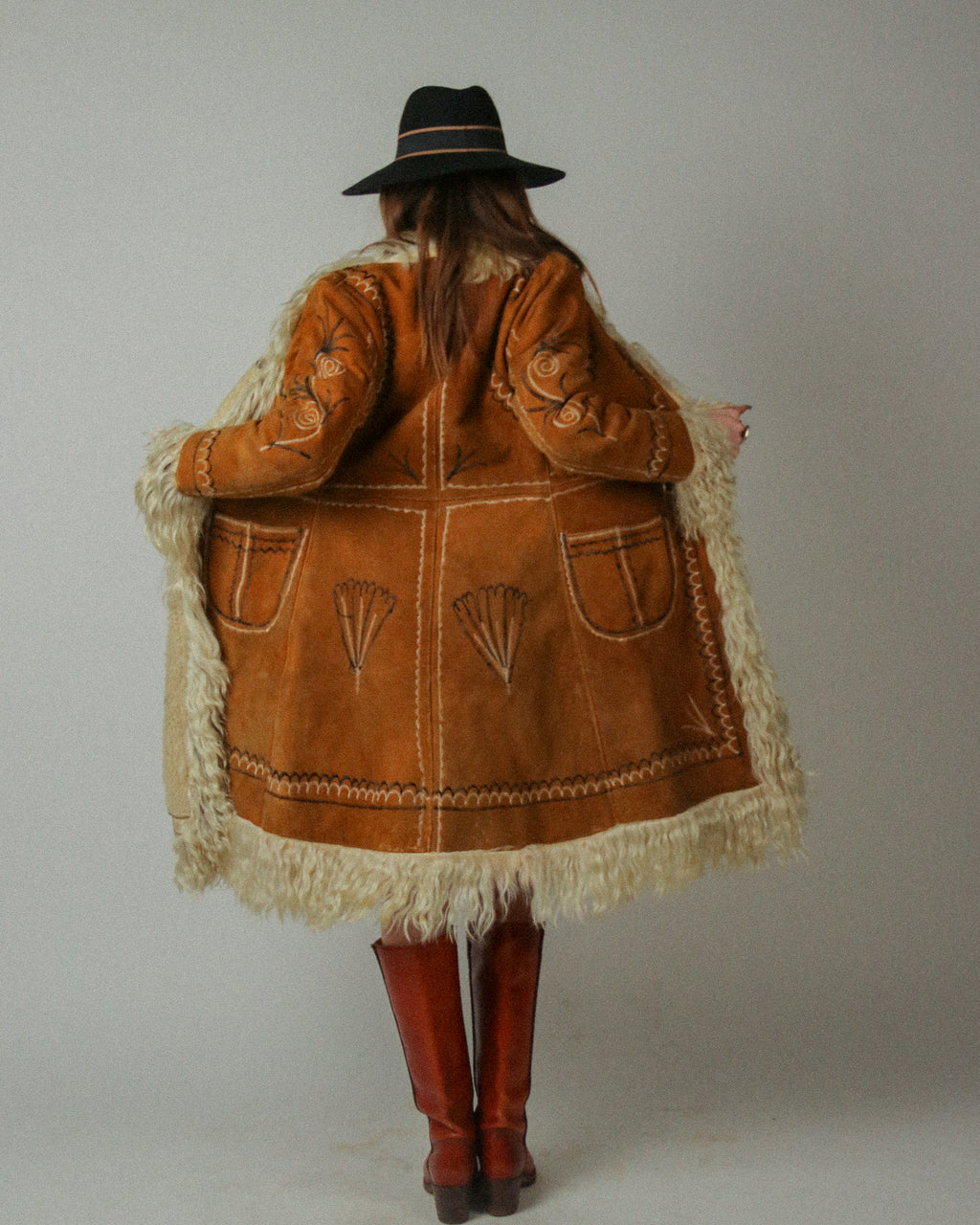 1970s Penny Lane Afghan Coat